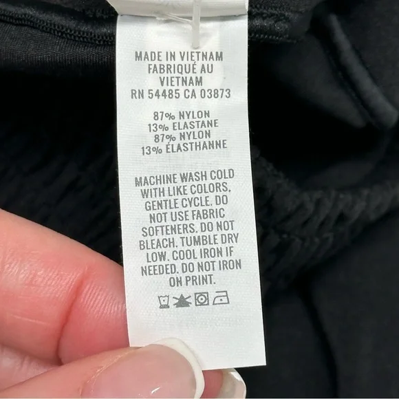 NWT | Aerie | Offline Real Me 7/8 Leggings | Black | Small - Picture 11 of 16